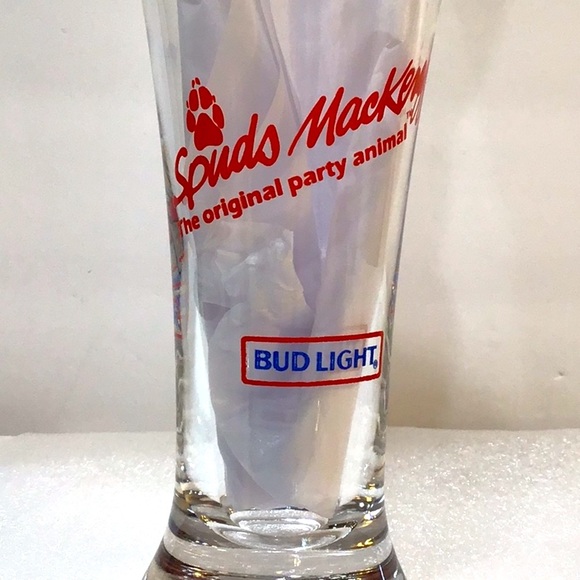 Two Spuds Mackenzie 1987 beer glasses perfect - Picture 5 of 6